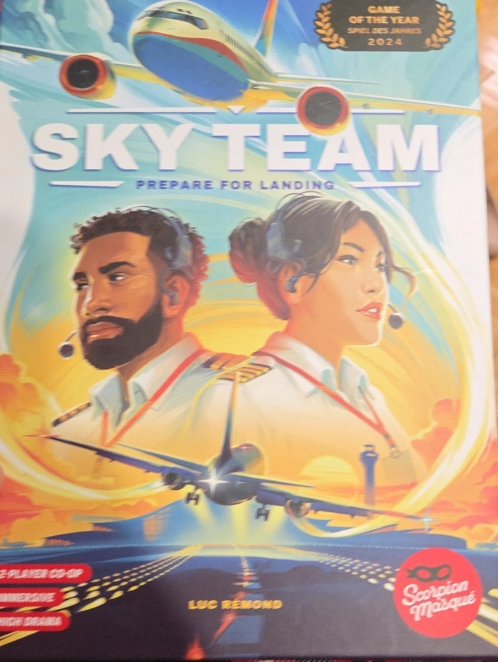 Scorpion Masqué Sky Team Cooperative Board Game